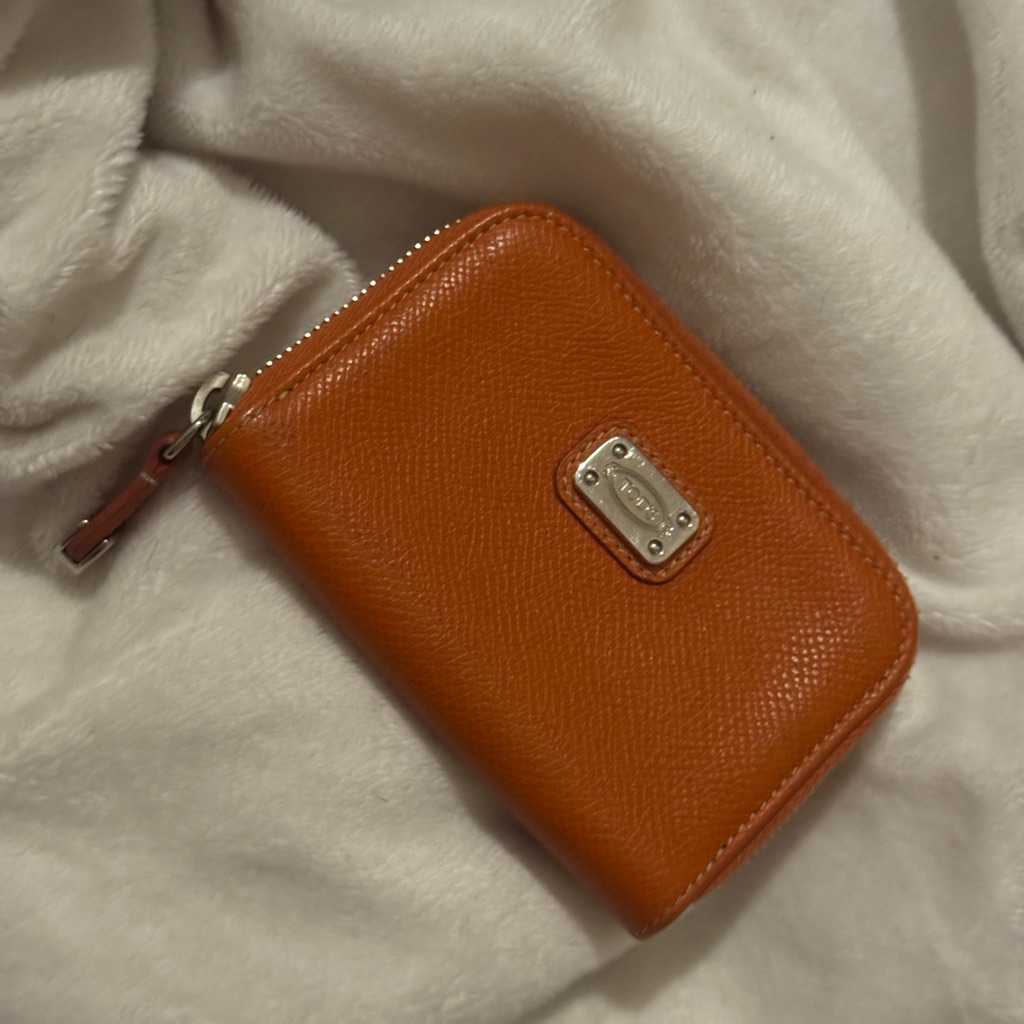Tod's Saffiano Leather Coin Purse (Unisex)